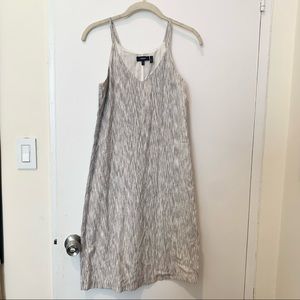 THEORY dress strappy racerback with side slit size 00